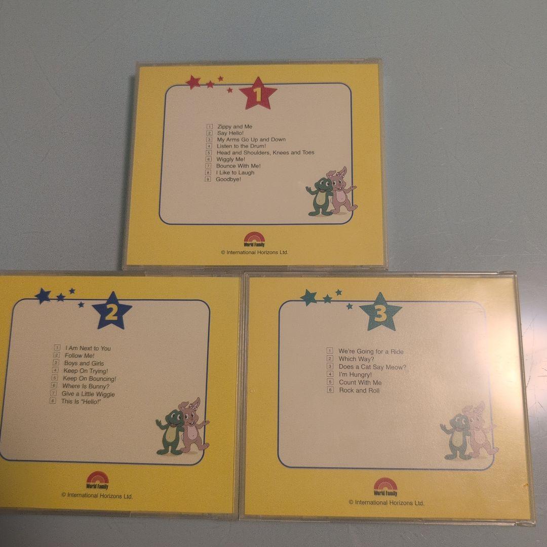 DWE ジッピー＆ミー DVDとCD セット