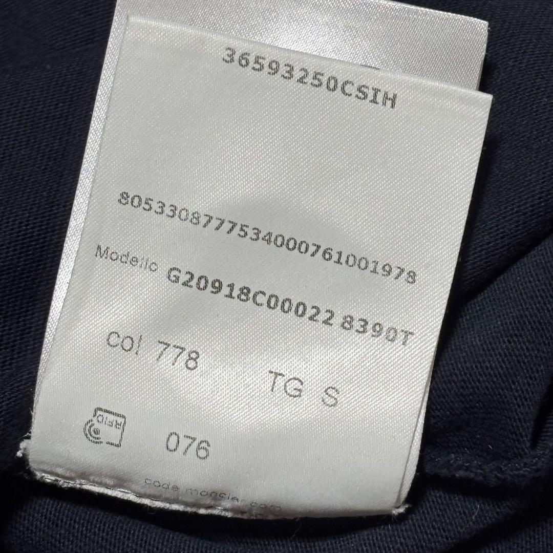 【完売モデル】モンクレール　Tシャツ　ネイビー　Sサイズ　1T1037