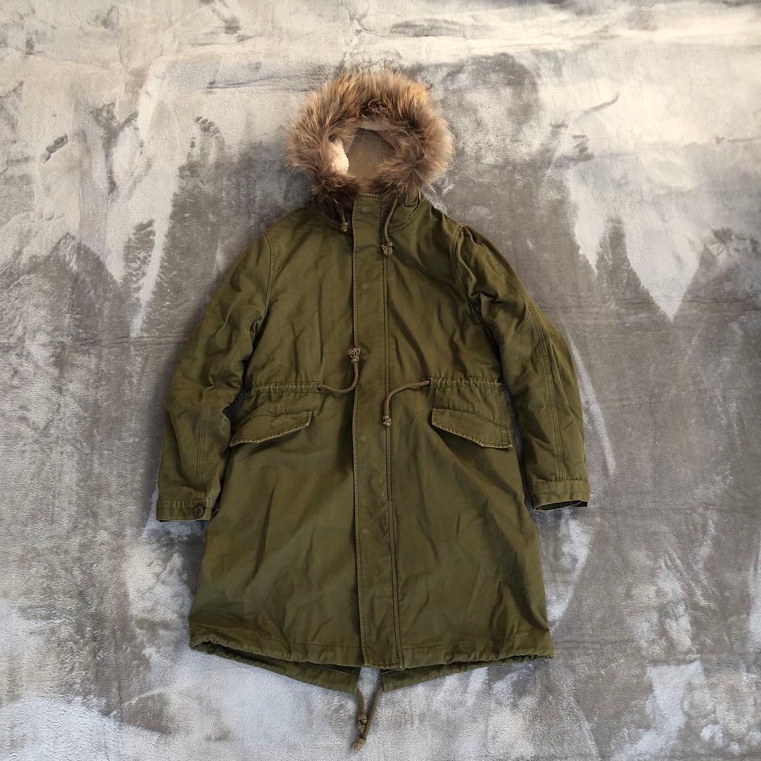 ユナイテッドアローズ　モッズコート　UNITED ARROWS オリーブ　36