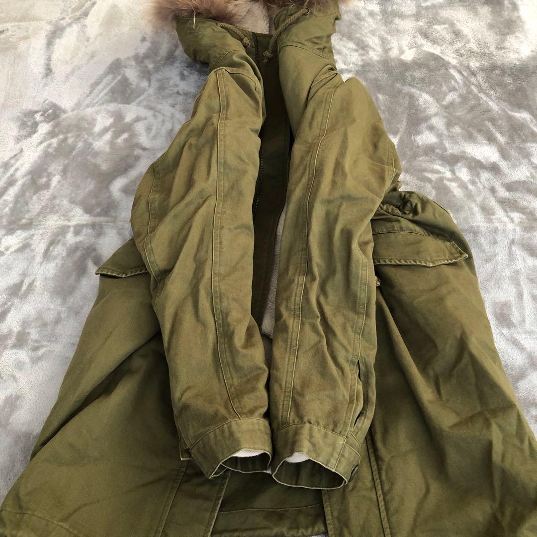 ユナイテッドアローズ　モッズコート　UNITED ARROWS オリーブ　36