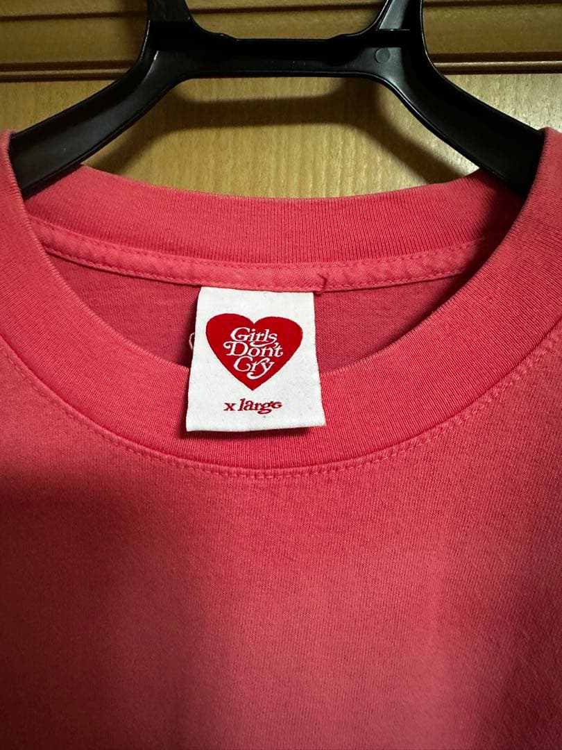 SALE！！Girls don't cry XLサイズ　Tシャツ　ピンク