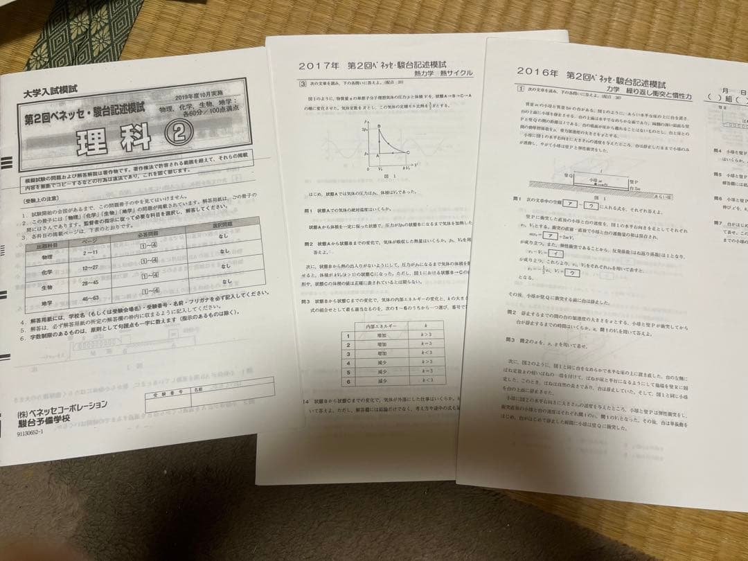 記述模試まとめ売り　8回分