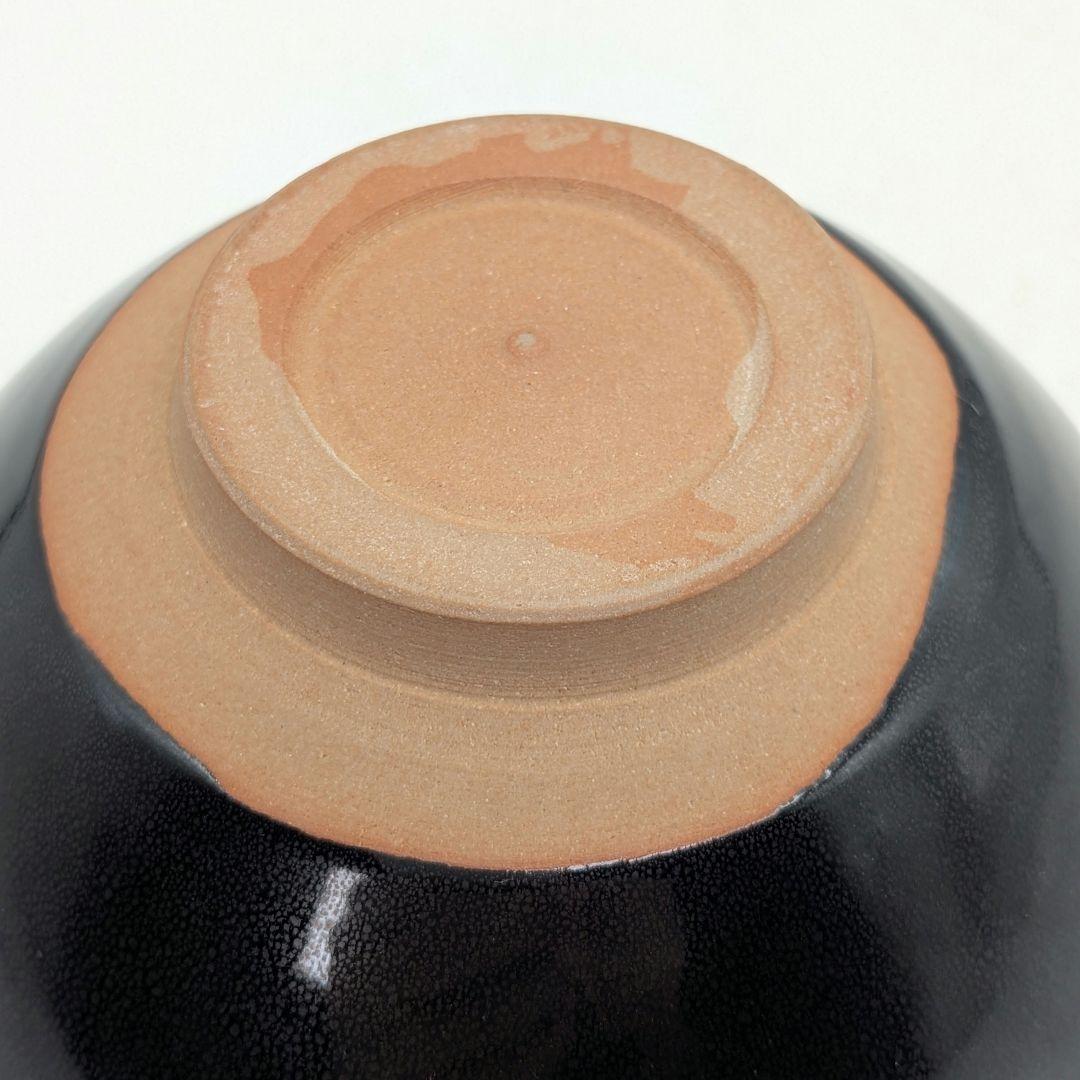 油滴天目茶碗 合箱合布 抹茶碗 抹茶茶碗 茶道具 茶器 食器 釉薬 ハンドメイド