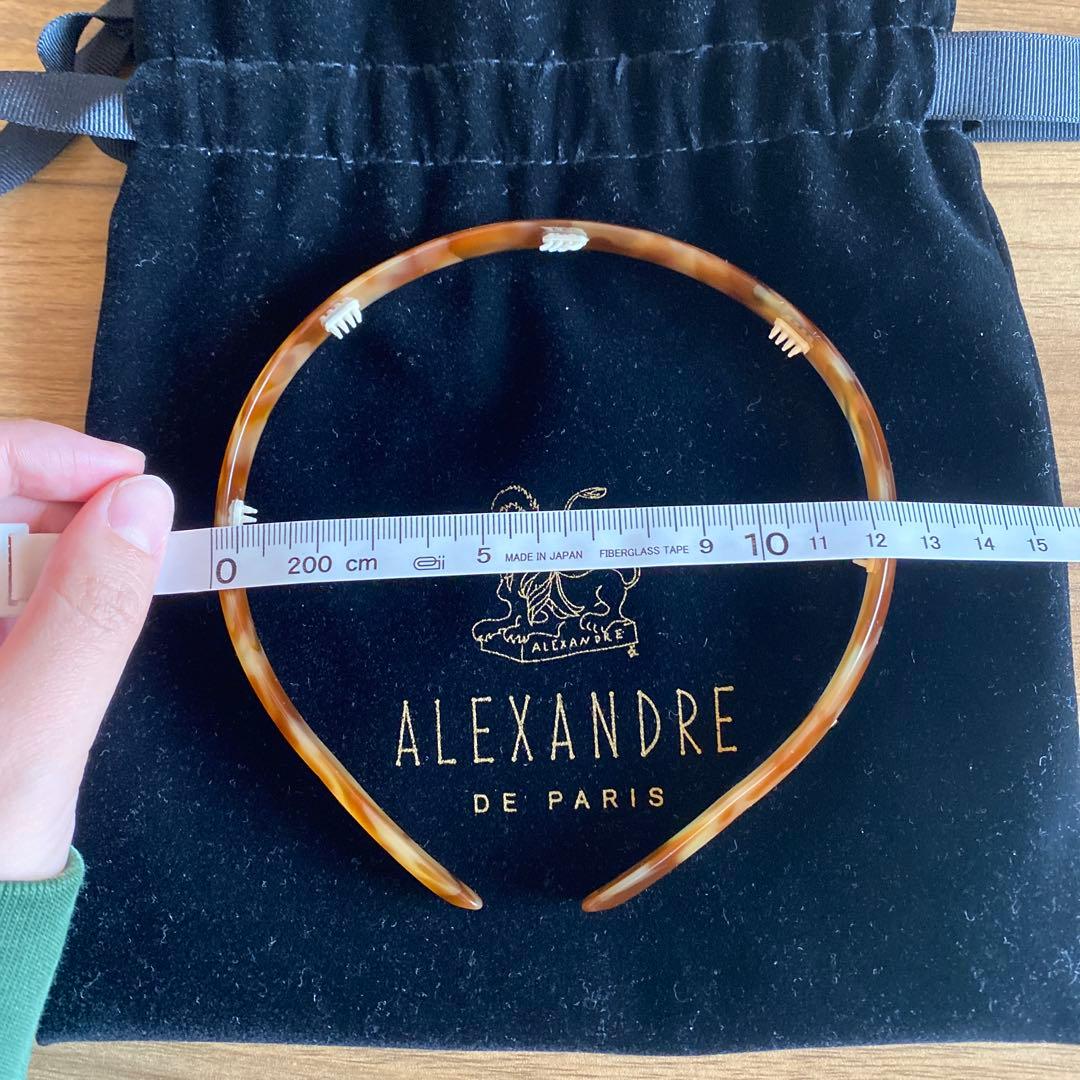 ALEXANDRE DE PARIS カチューシャ　鼈甲✨✨