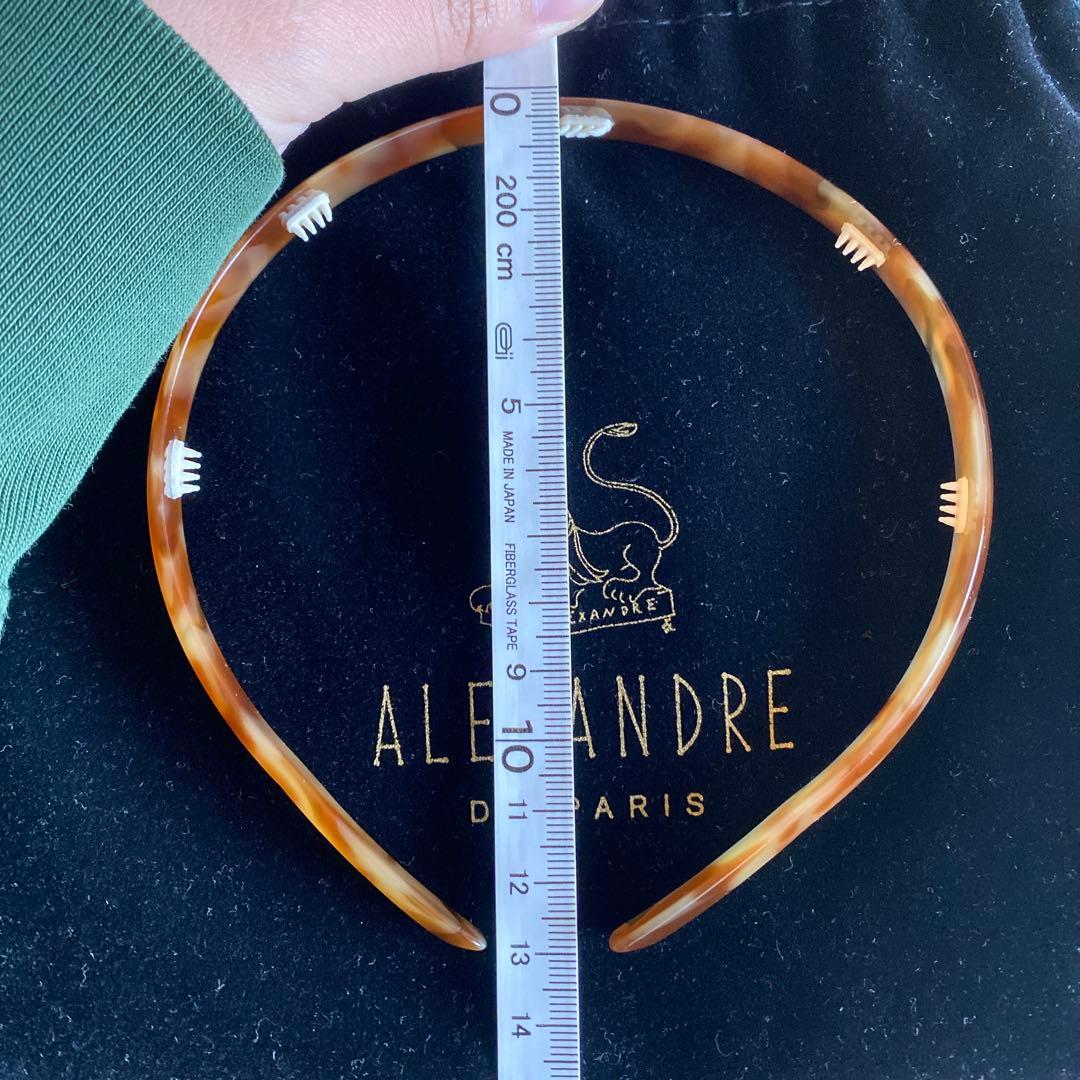 ALEXANDRE DE PARIS カチューシャ　鼈甲✨✨