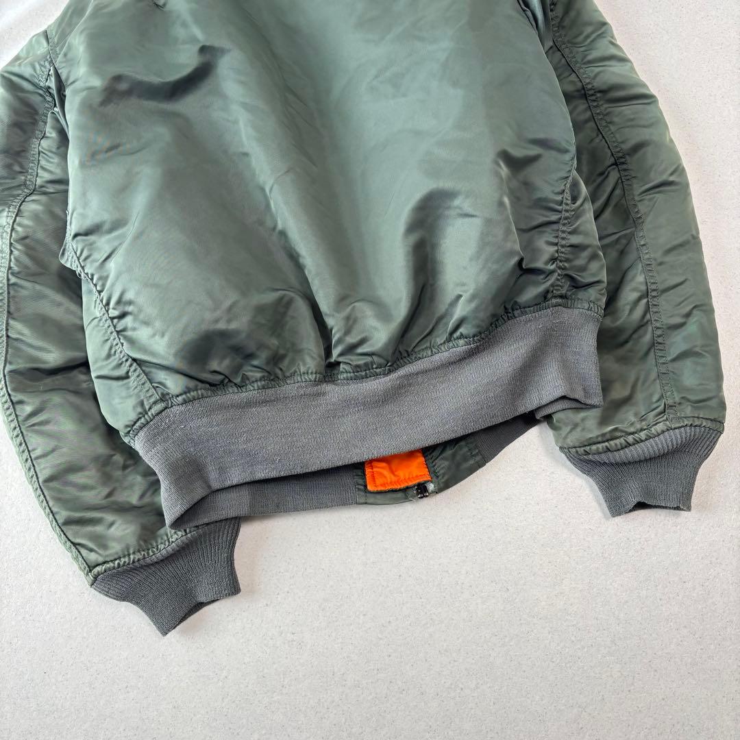 USA製 ALPHA INDUSTRIES ma-1 M 90s 短丈