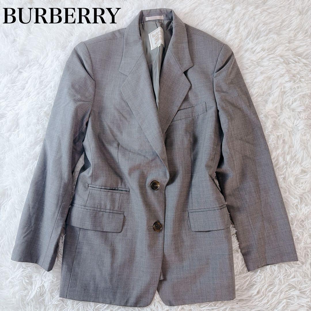 BURBERRY ヴィンテージ テーラードジャケット グレー
