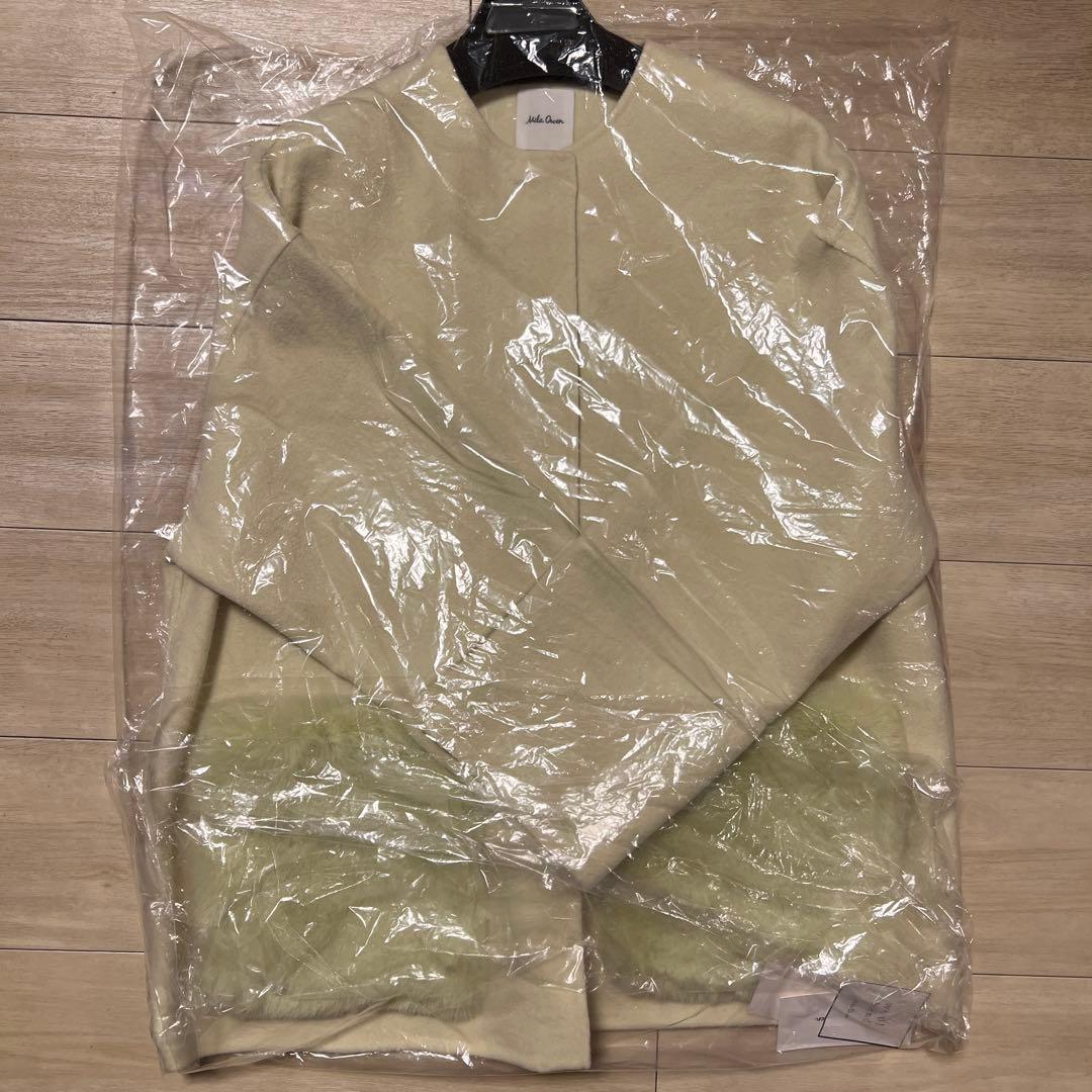 2wayファーポケットリバーコート　YEL