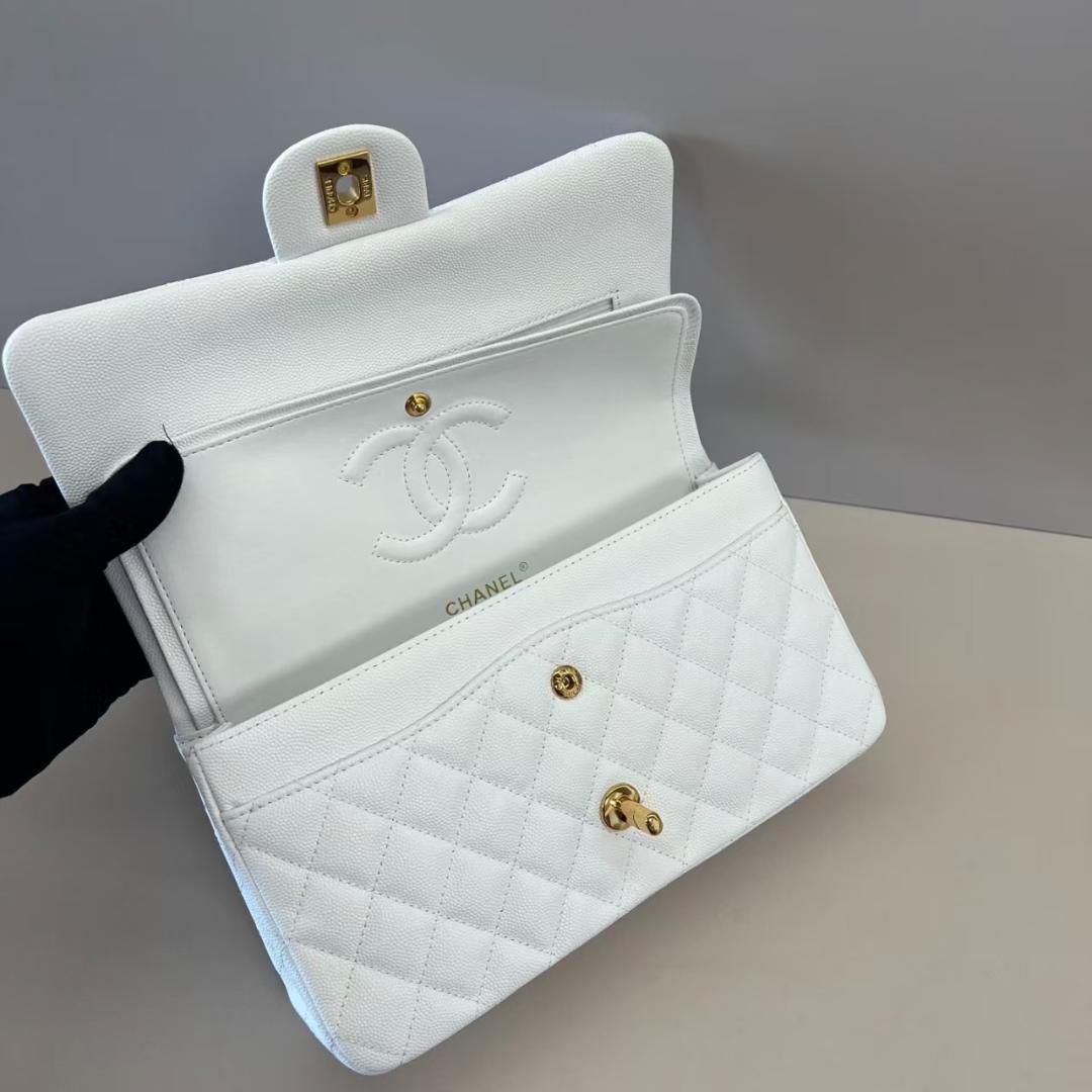 【美品】ホワイト ショルダーバッグ