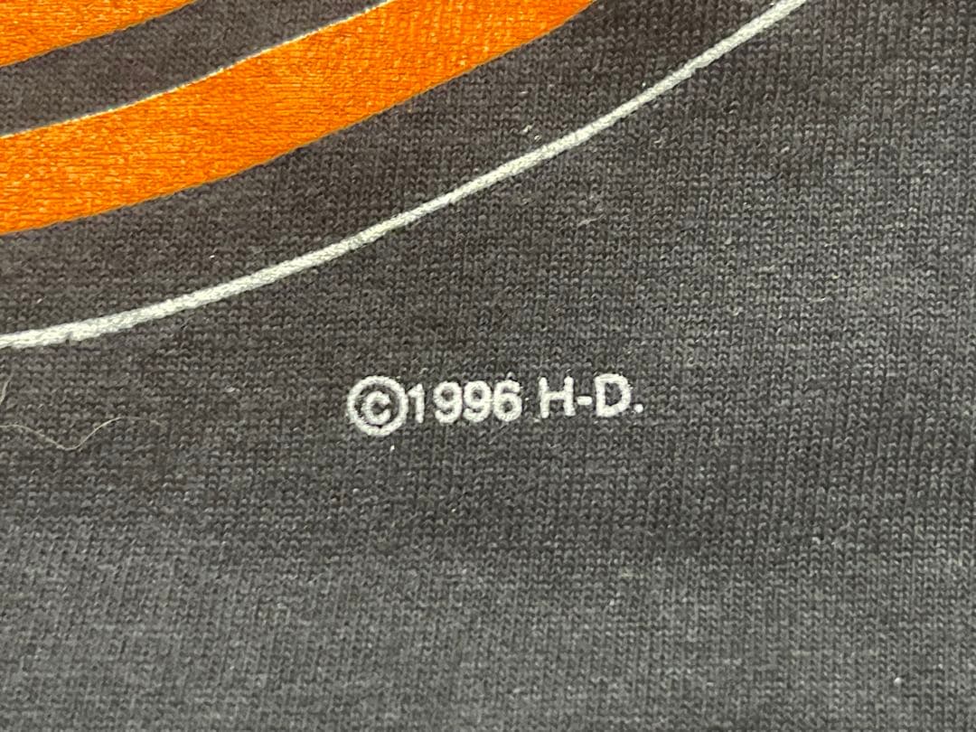 よ*ー様 Harley Davidson ビッグロゴ 90s tシャツ