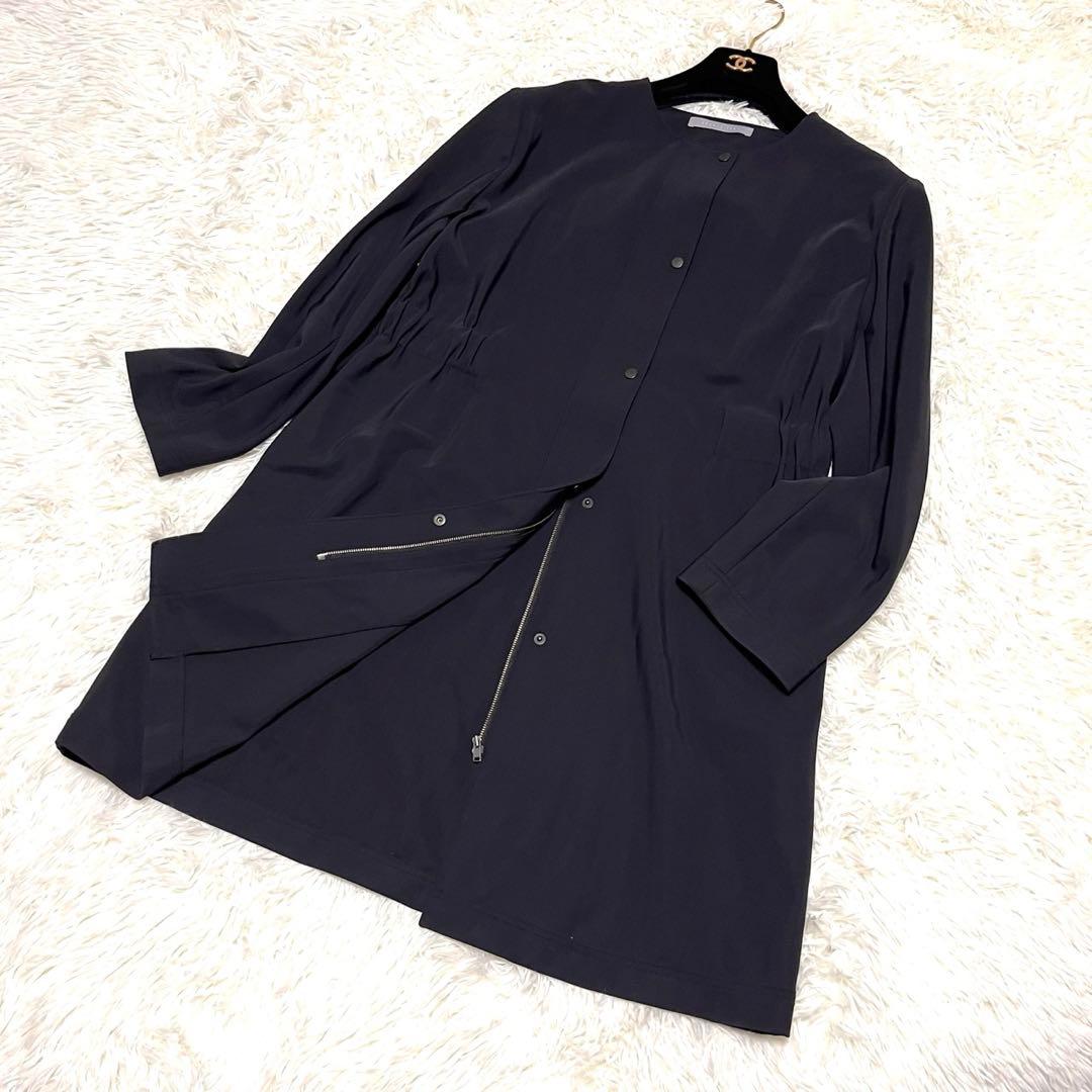 セオリーリュクス Bonding Jersey Naeli ノーカラーコート
