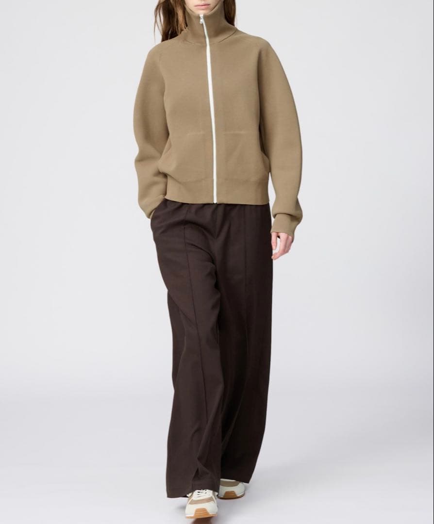 poiさん専用★ミラノリブフルジップカーディガン UNIQLO