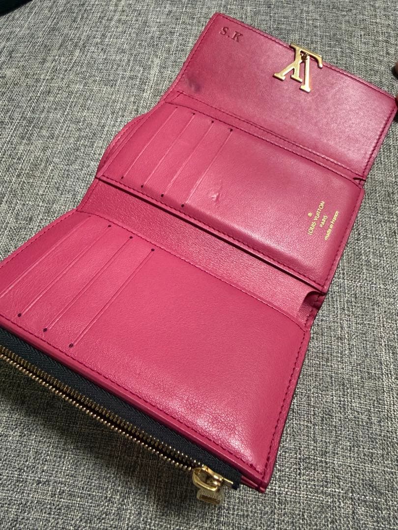 Lynx⭐︎さん専用　ルイヴィトン カプシーヌ コンパクト トリヨンレザー