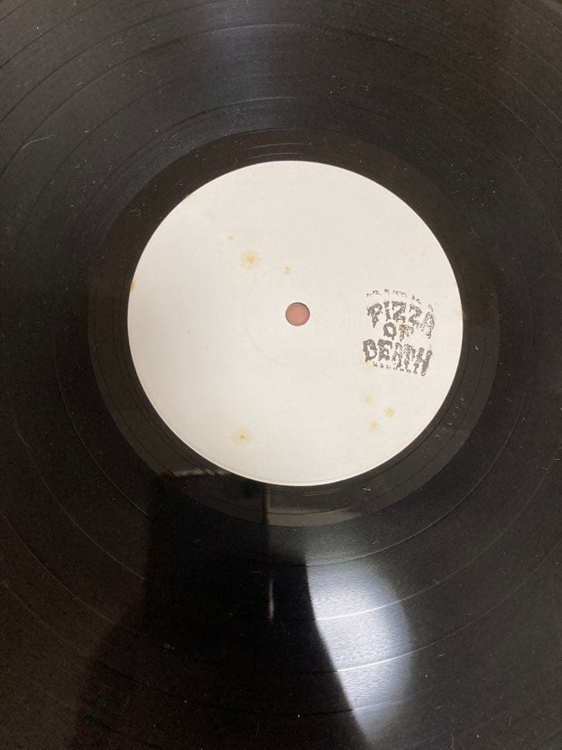 HI-STANDARD ハイスタンダード　ANGRY FIST レコード