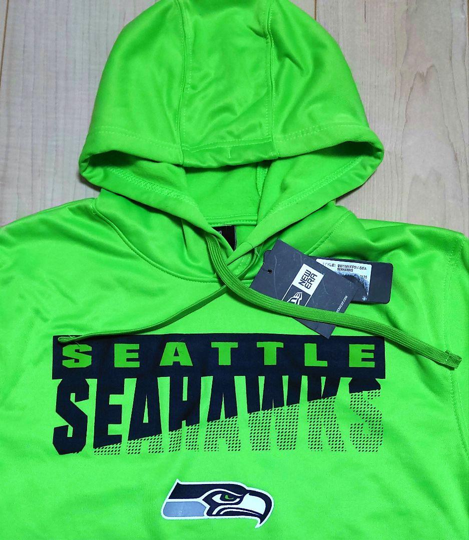 NFL シアトル・シーホークス NEWERA パーカー【SM】アクショングリーン