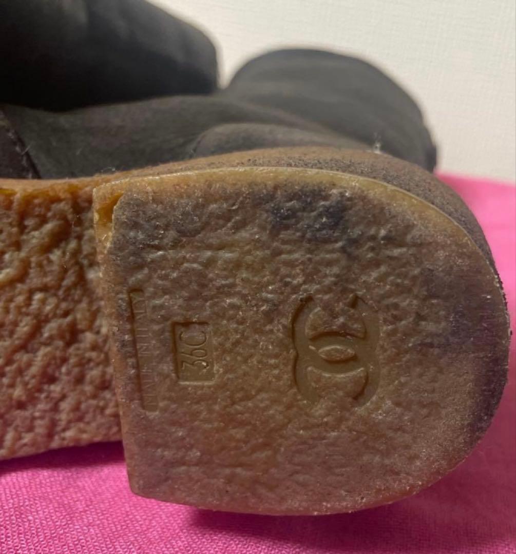 CHANEL ムートンブーツ