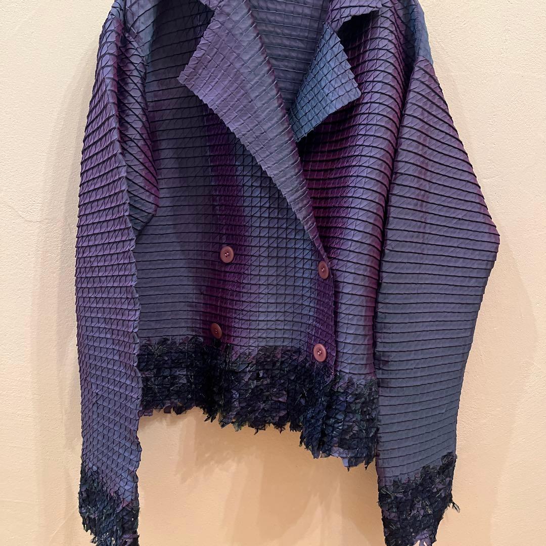 レア ISSEY MIYAKE　イッセイミヤケ　スチーム　ジャケット