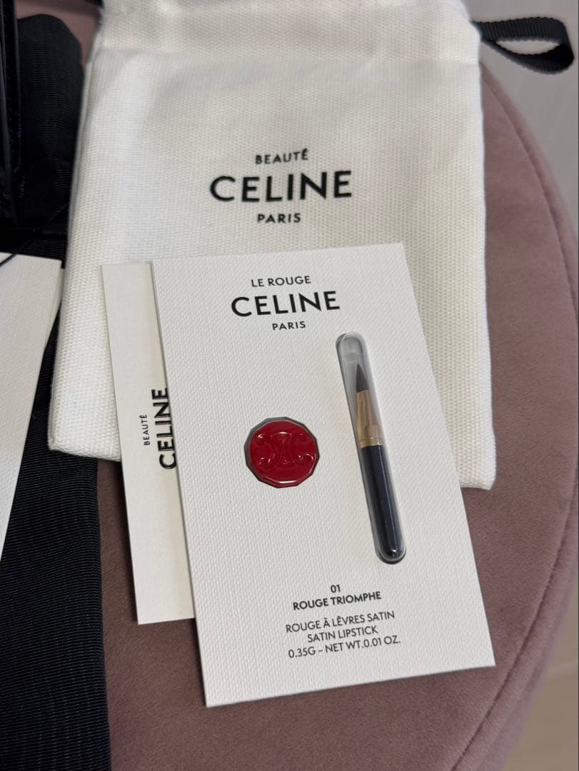 つ*）様 CELINE トリオンフ　パテントカーフスキン　財布