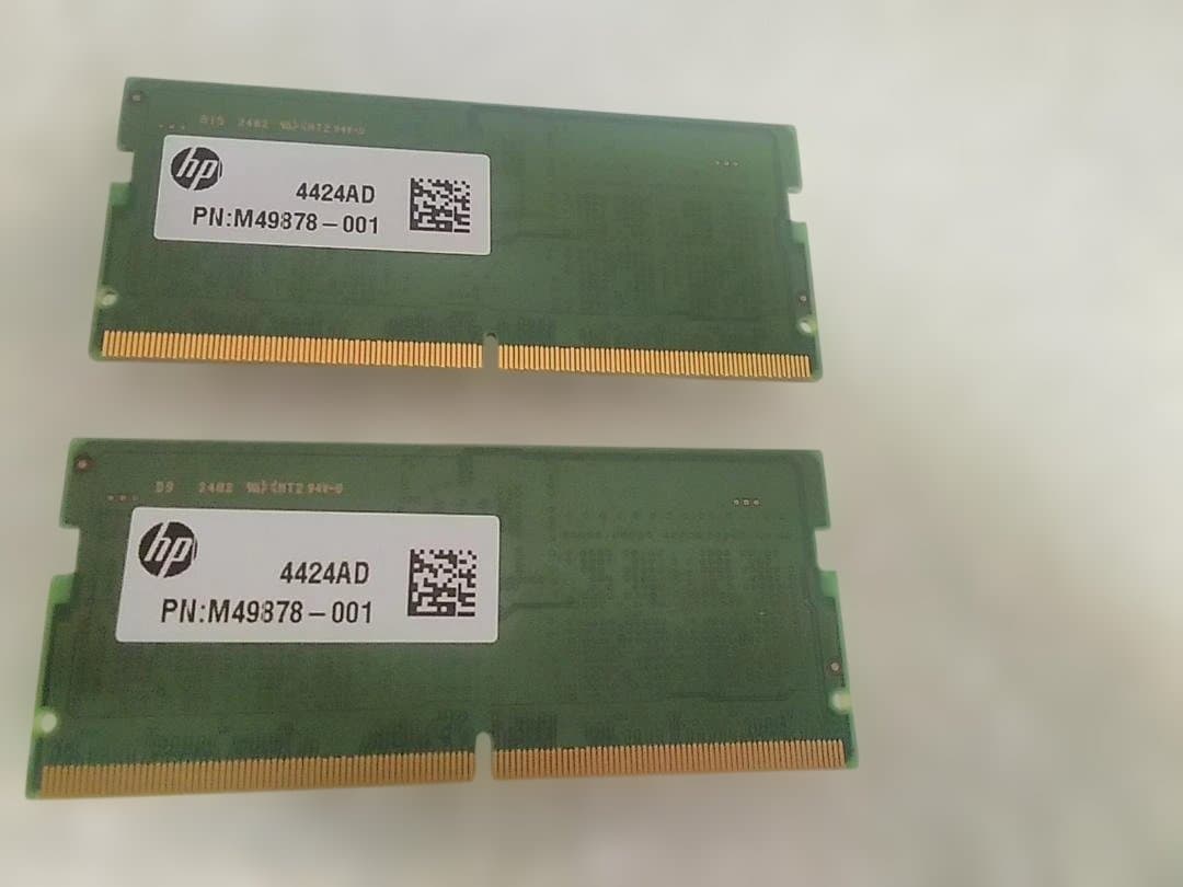 星*海様 hp機＞SAMSUNG SODIMM DDR5-5600 8GB×2枚