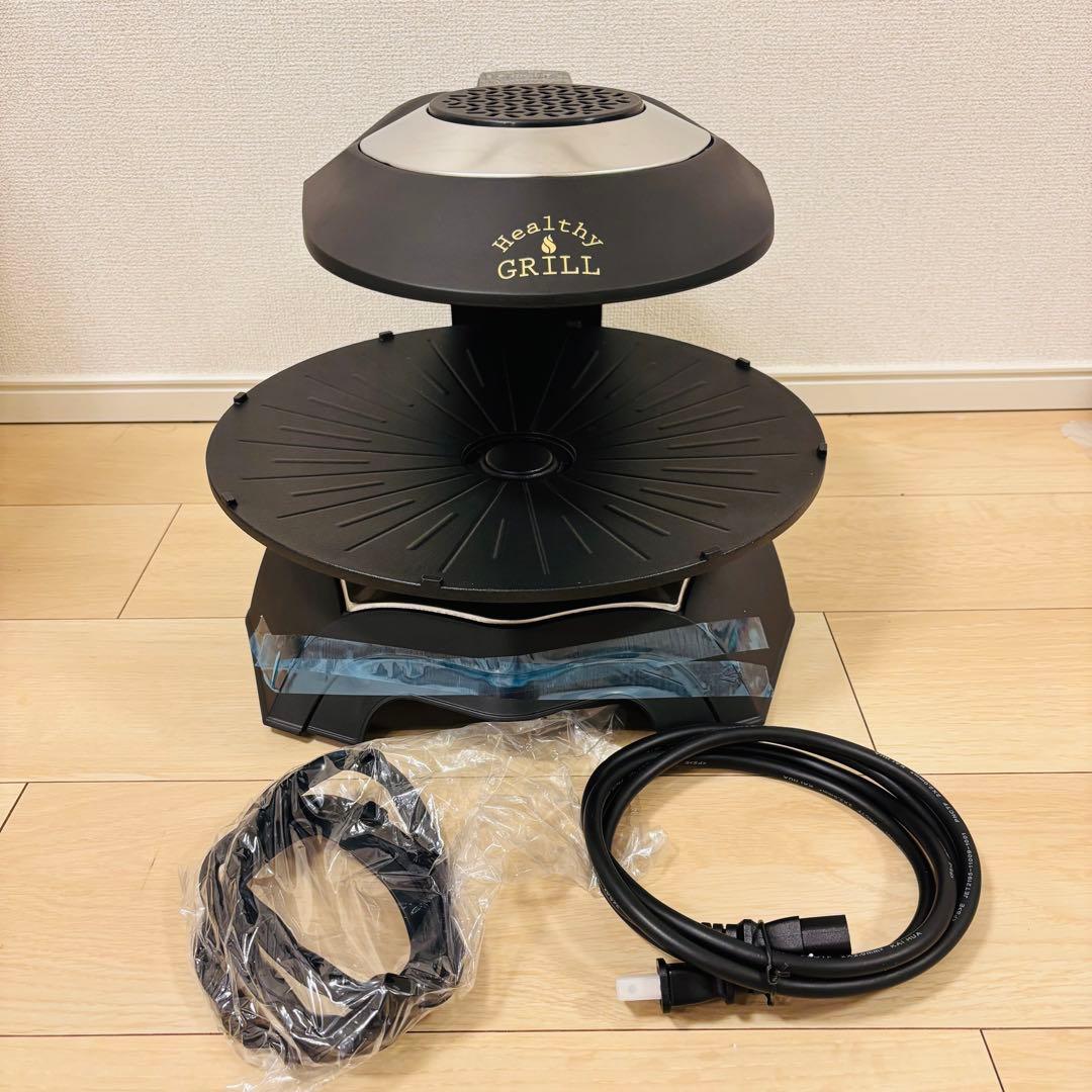 即購入⭕️ エムケー精工 無煙ロースター HG-100K ブラック【未使用品】