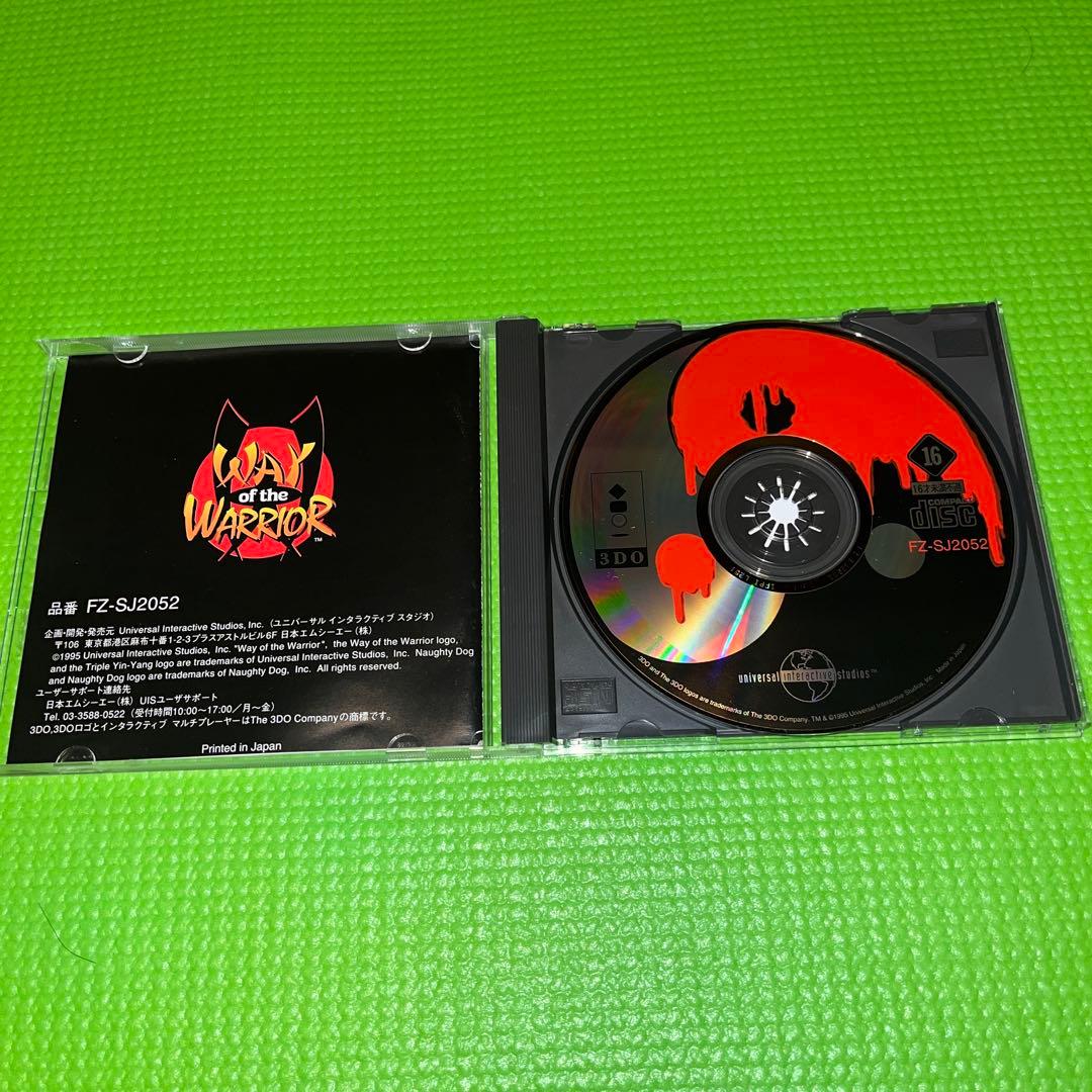 【希少】3DOソフト Way of the Warrior