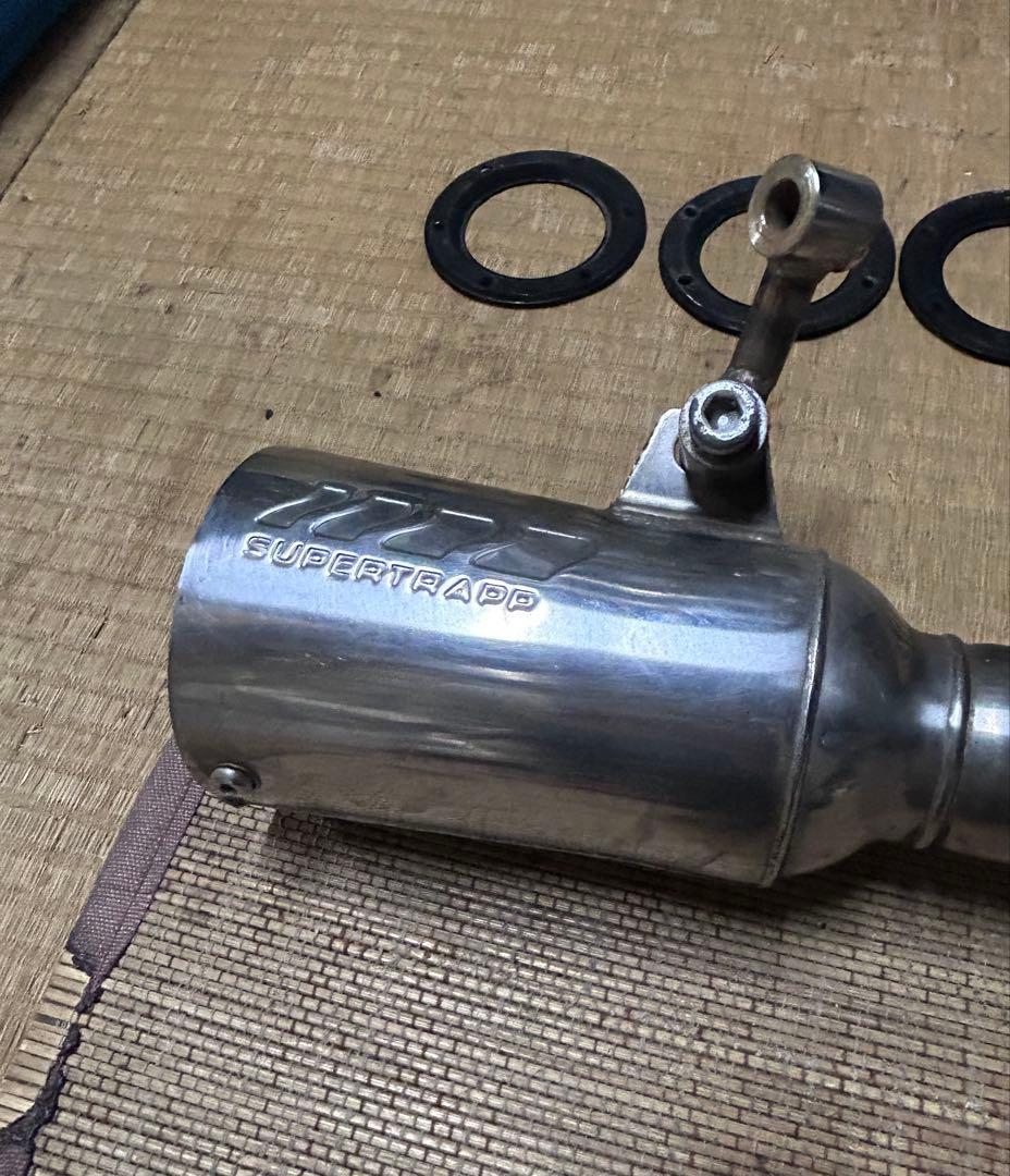 ヤマハ TW200 dg07j スーパートラップ ショートサイレンサー