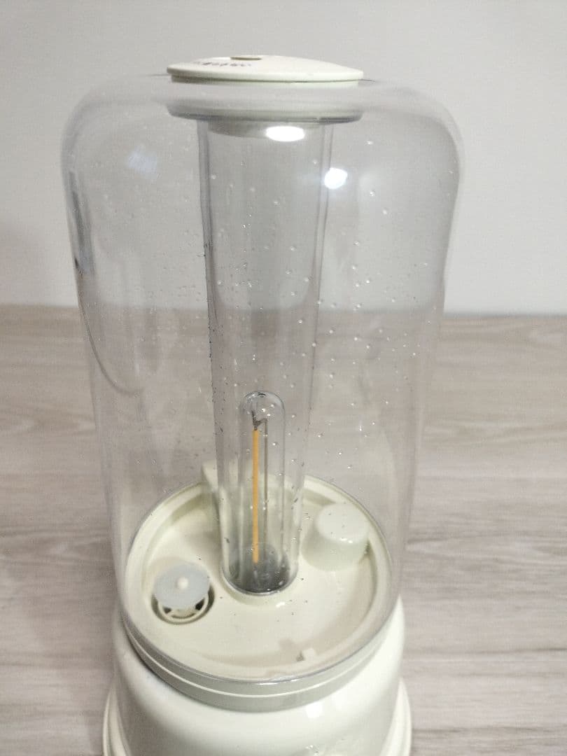 ラドンナ Toffy アロマランプ加湿器 HF05 ミルキーホワイト レトロ