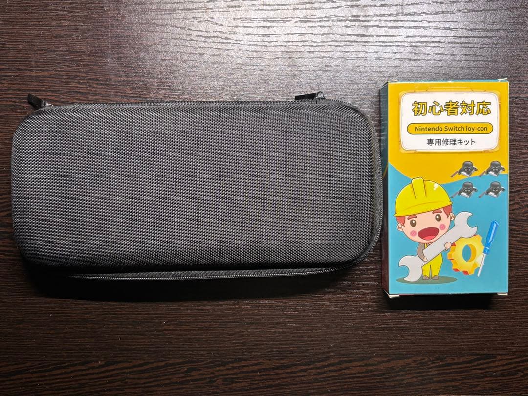 [ソフト無] Switch スプラトゥーン2 セット 収納ケース・ジョイコン修理