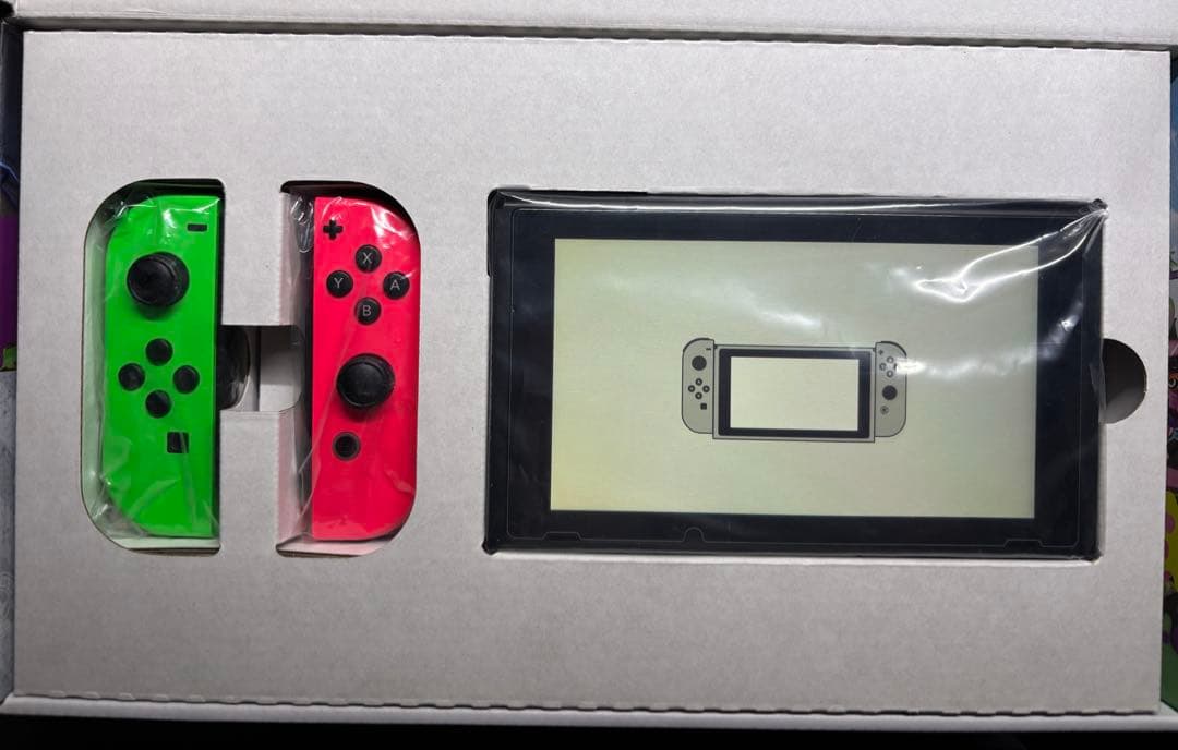 [ソフト無] Switch スプラトゥーン2 セット 収納ケース・ジョイコン修理