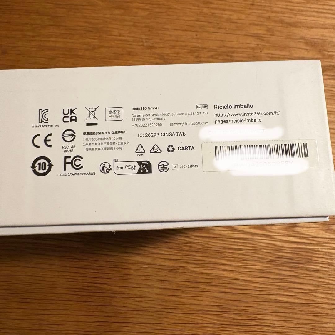 ビデオカメラ Insta360 Mic Air