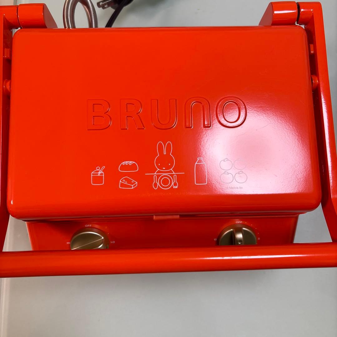 限定コラボ BRUNO ミッフィー グリルサンドメーカー ダブル