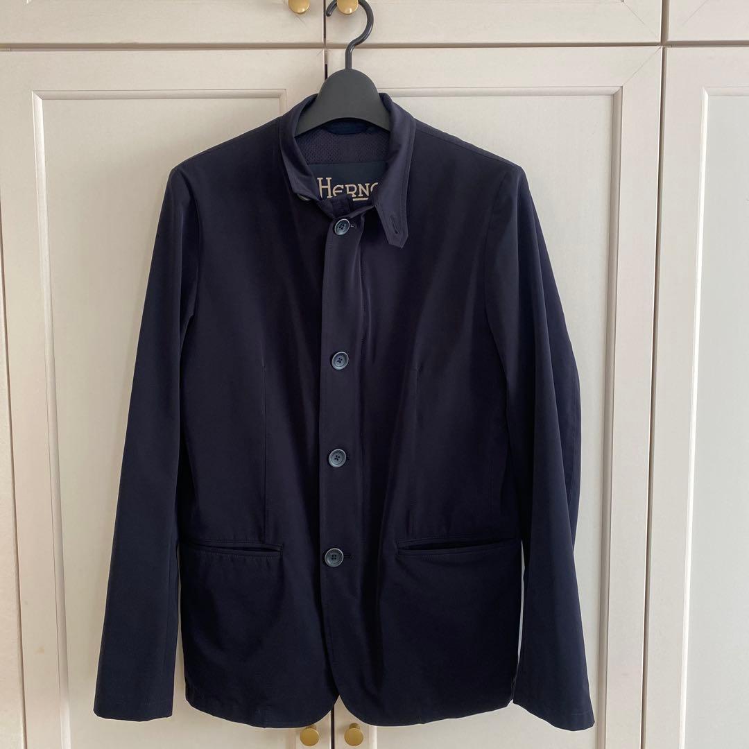 【超美品】Herno ネイビー ジャケット