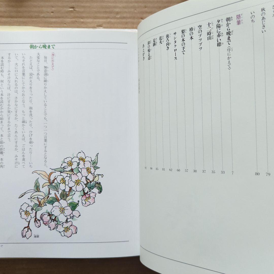 鈴の鳴る道　星野富弘　植物画　ハガキ絵　花の詩画集　絵画　ボタニカルアート