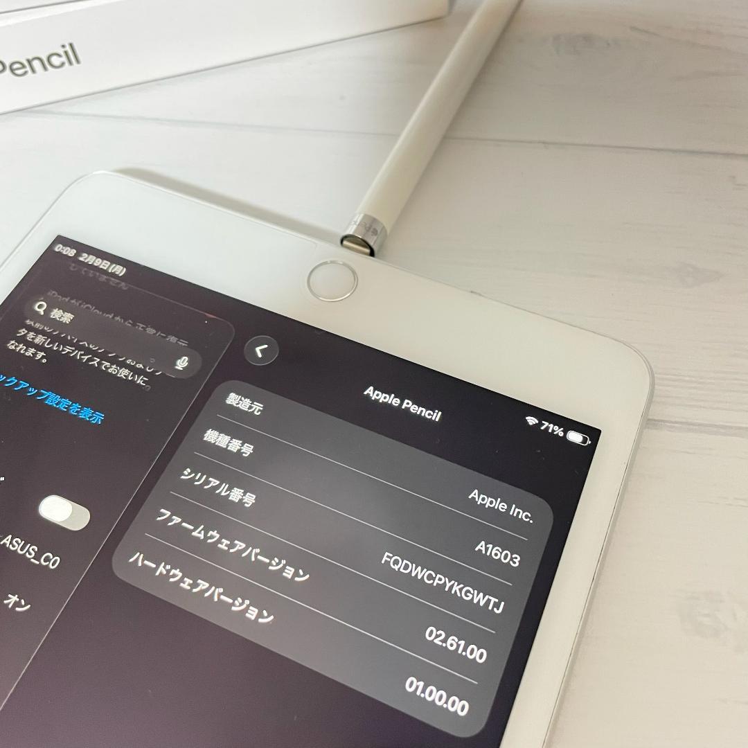 動作確認済み【純正品】Apple Pencil 第一世代 本体＋付属品セット
