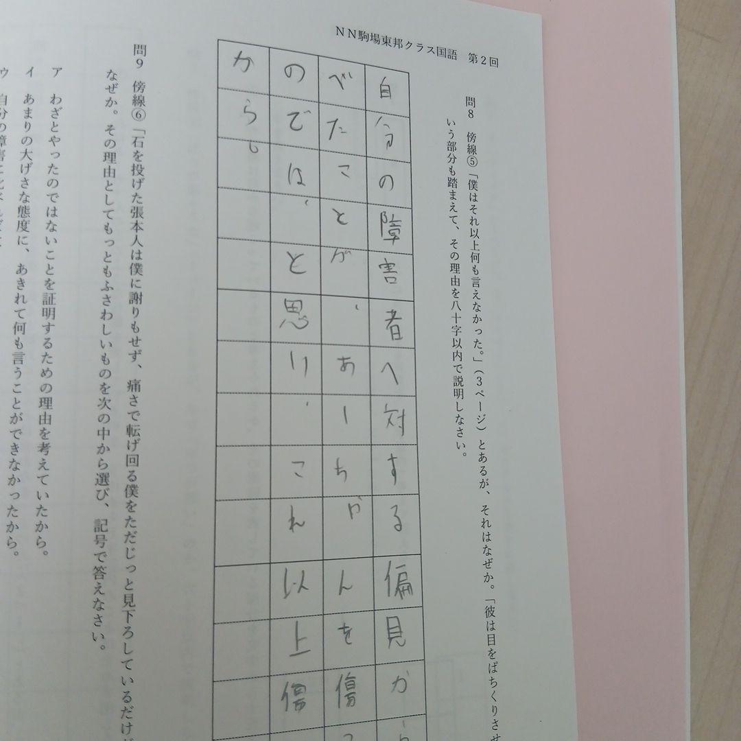 25年度早稲アカNN駒場東邦日曜講座後期4教科(26年入試用)