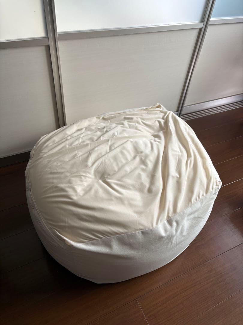 無印良品　ビーズクッション