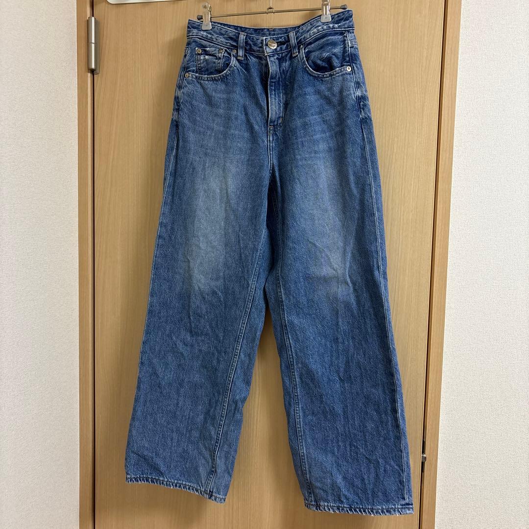 OHGA ×RED CARD コラボデニム　インディゴカラー　Sサイズ