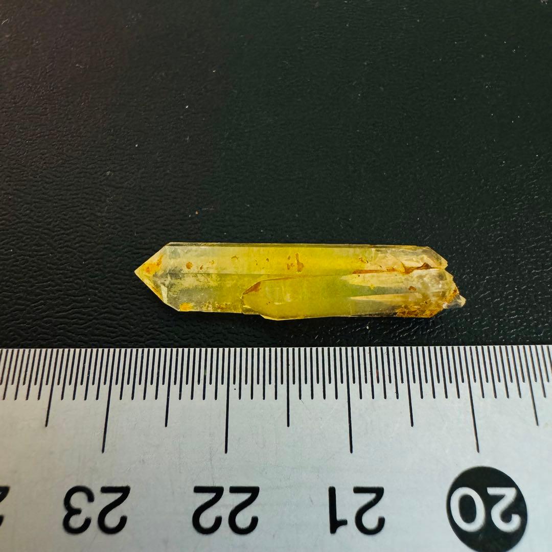 レモン水晶 国産鉱物 奈良 希少