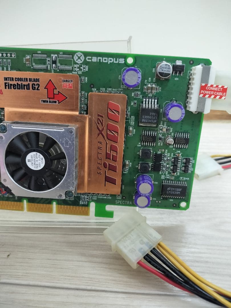 Canopus Spectra X21 Ti500 グラフィックボードAGP