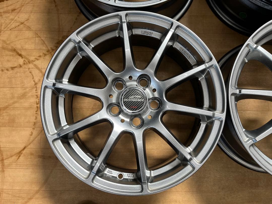 【現品限り】A-TECH シュナイダー 中古アルミホイール 15インチ4本セット