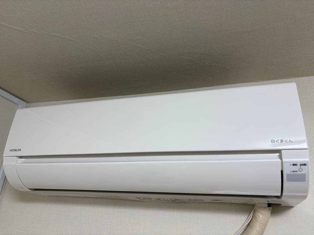 日立HITACHI白くまくんエアコン RAS-AJ2225S-W 6畳 100V