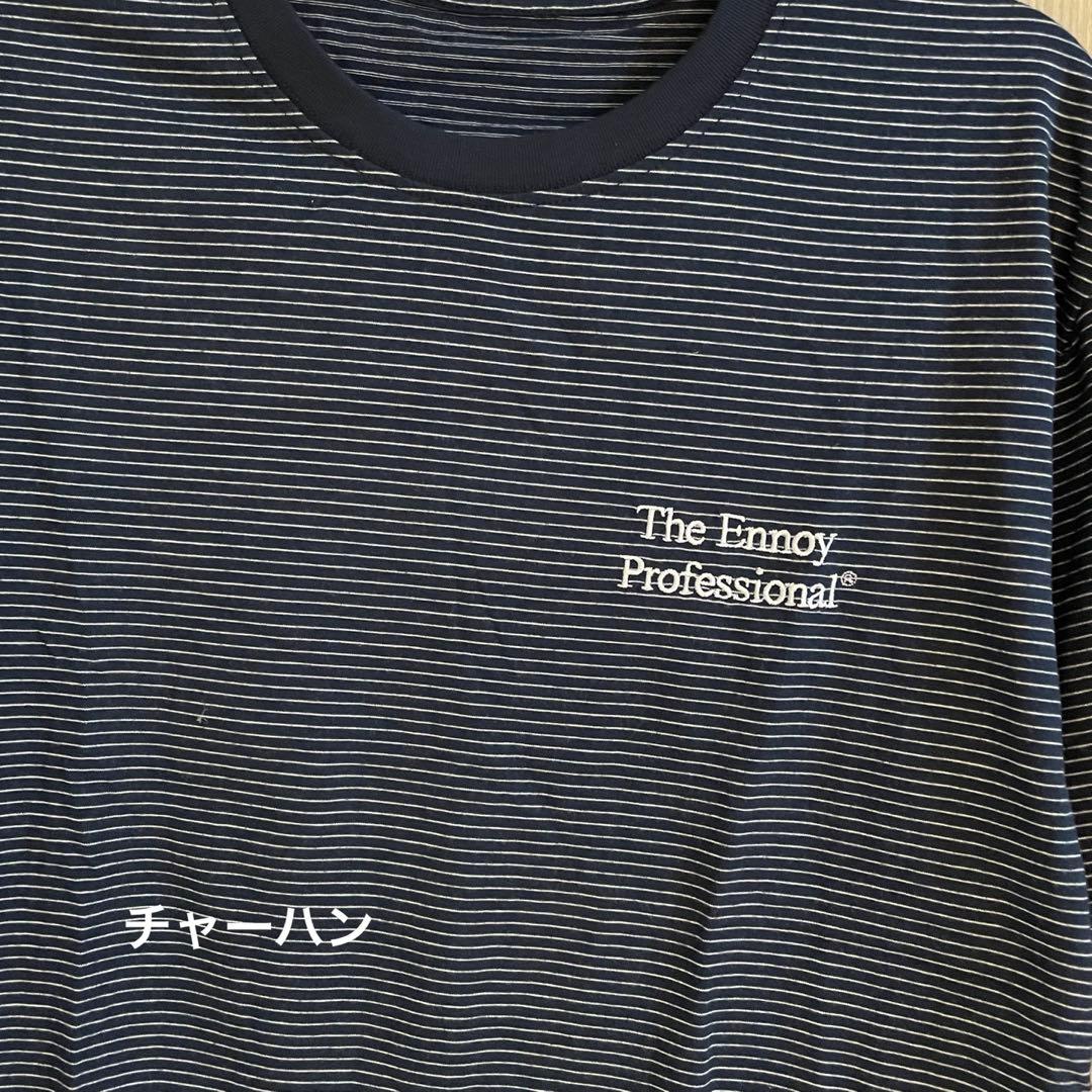 The Ennoy Professional 22ss ストライプTシャツ