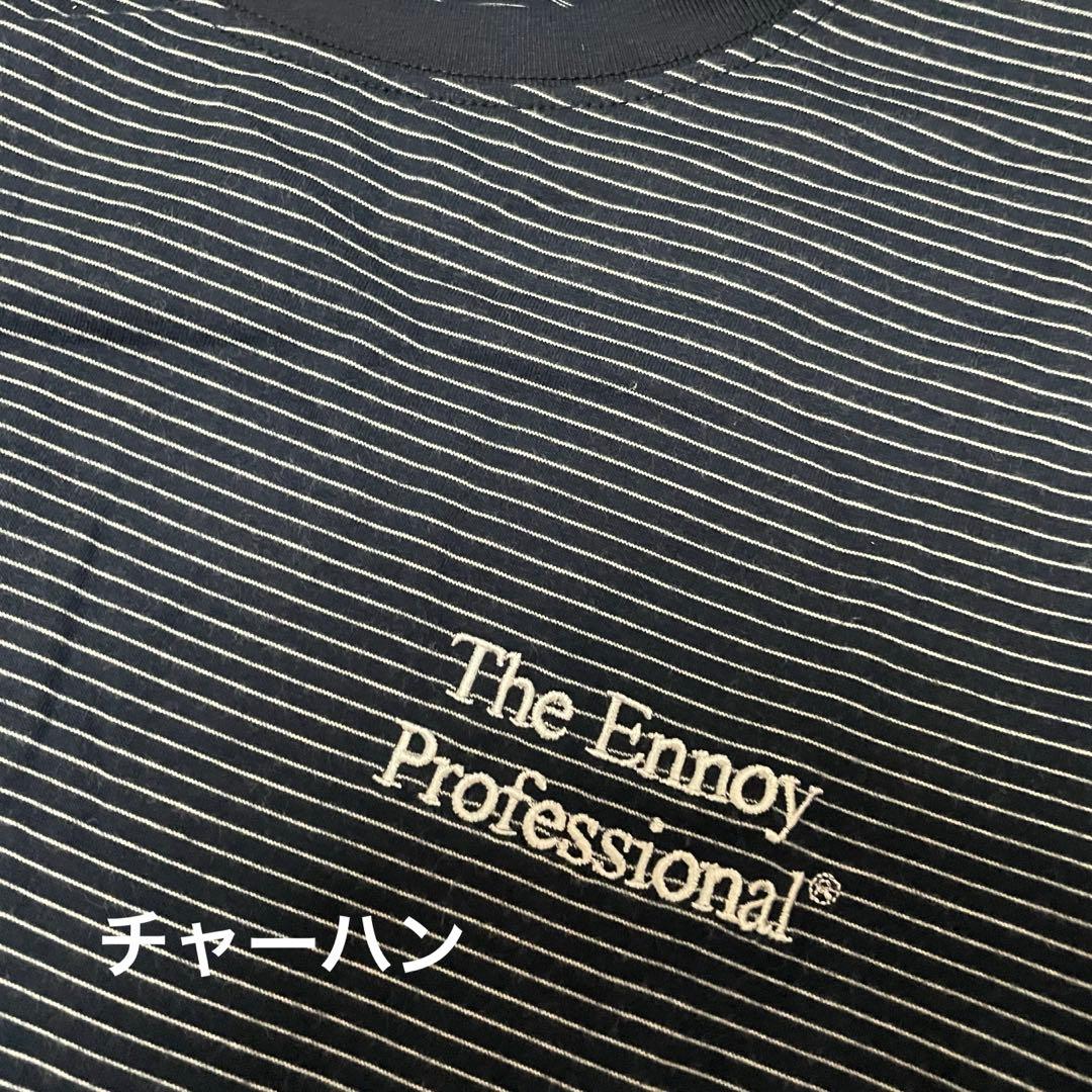 The Ennoy Professional 22ss ストライプTシャツ