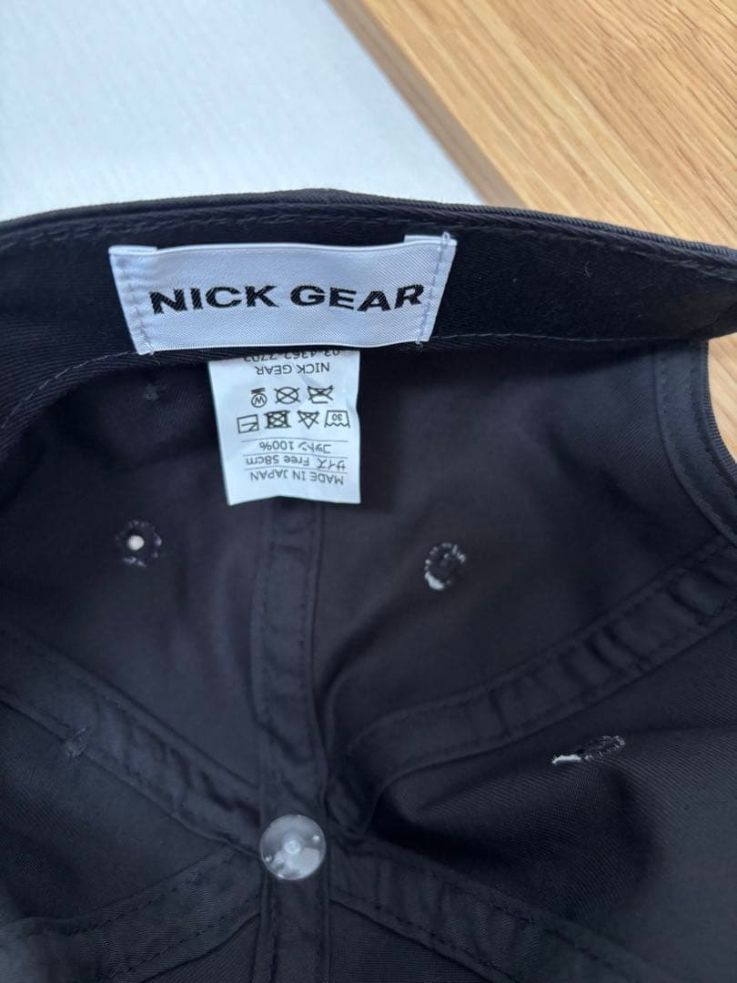ニックギア　NICK GEAR 3D Flower Logo キャップ