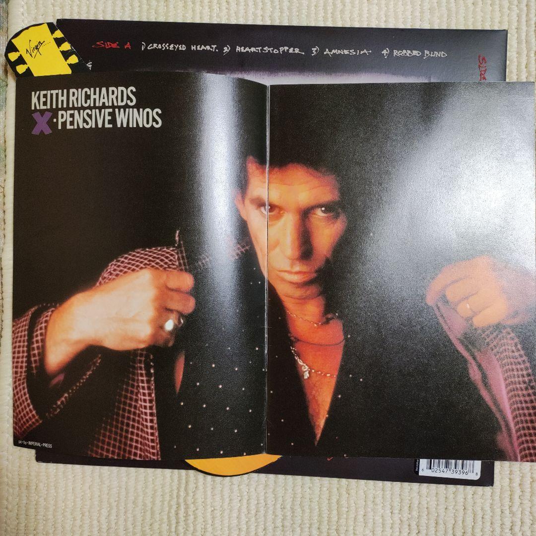 【ＵＳ.Org盤２ＬＰレコード】キース・リチャーズ／クロスアイド・ハート