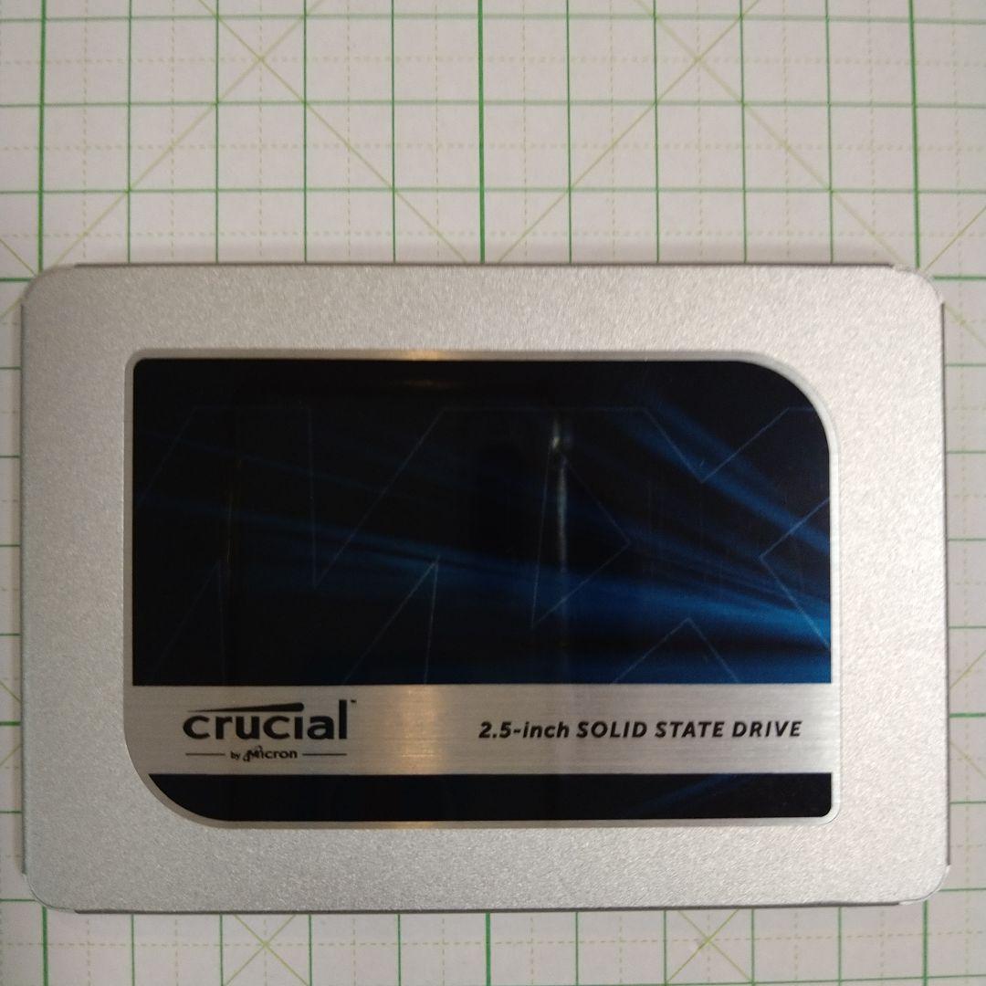 crucial MX500 500GB 2.5インチ SSD