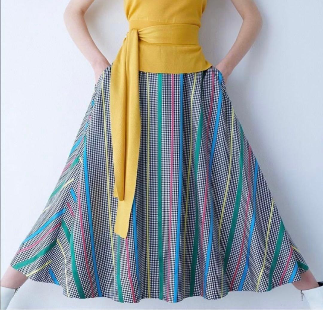 SHE Tokyo シートーキョー Elliy gingham stripe