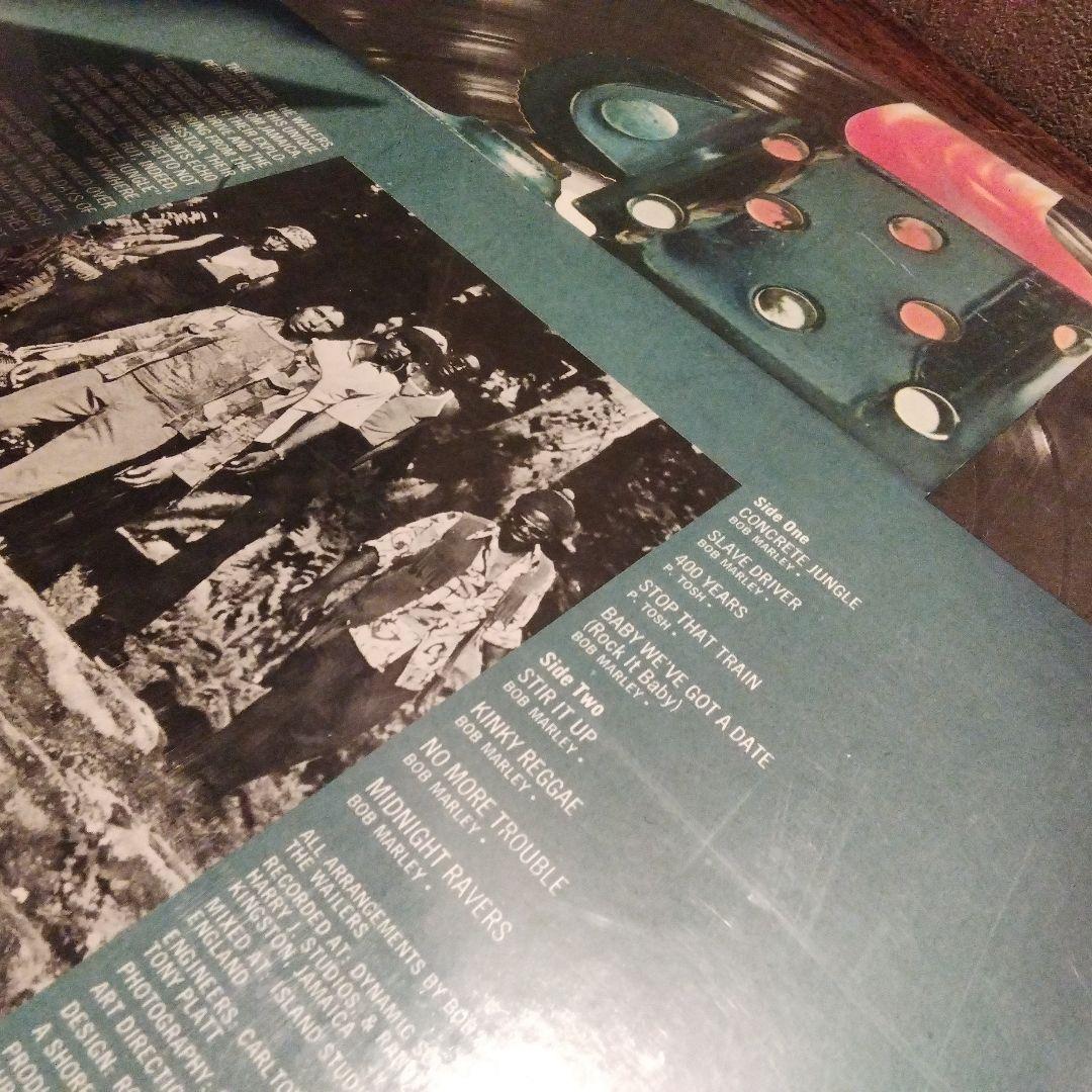 洋楽 Bob Marley The Wailers Catch A Fire LP