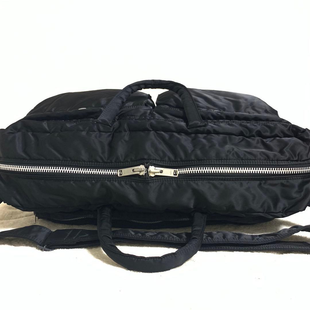 美品 PORTER ポーター タンカー 2way ボストンバッグ 黒 出張旅行