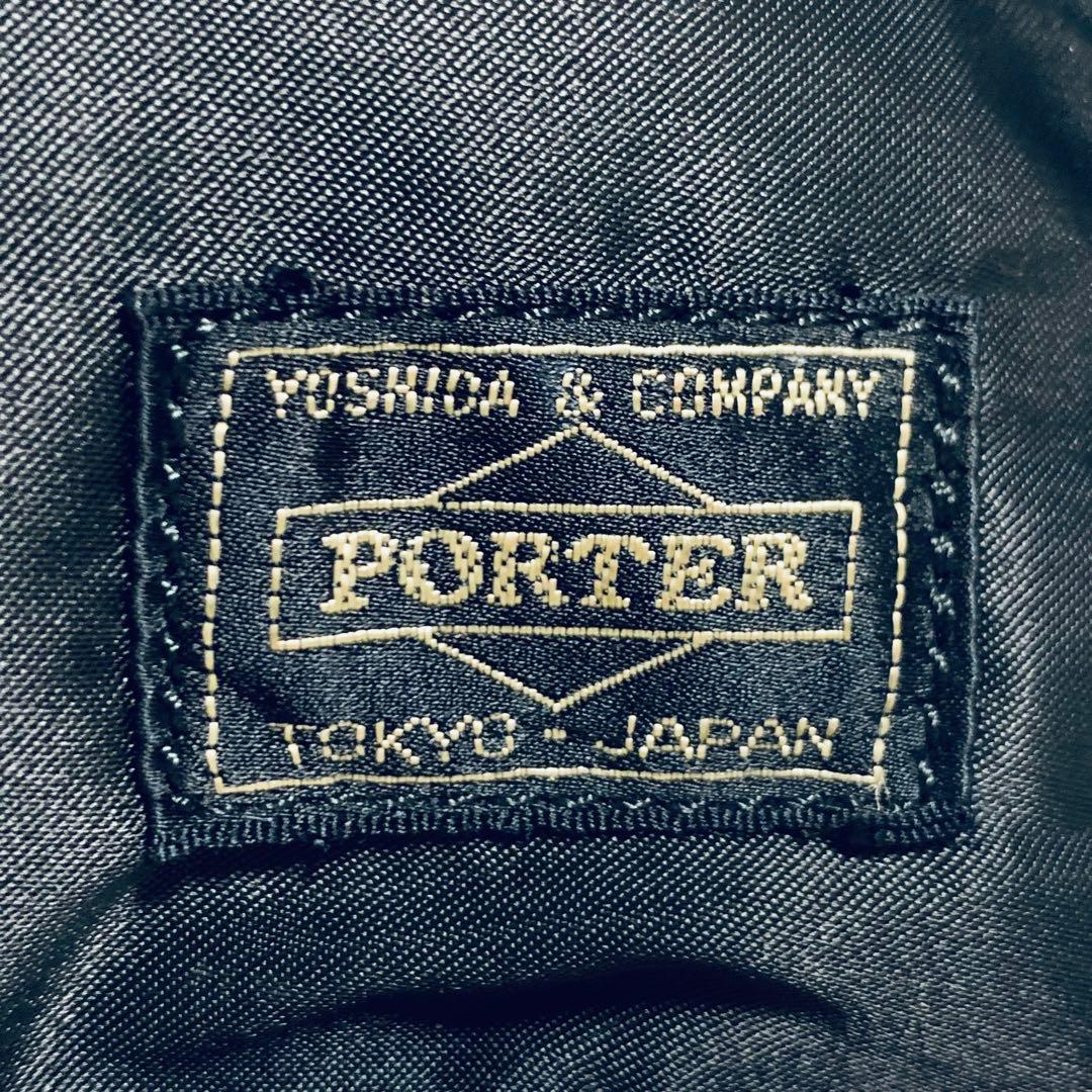 美品 PORTER ポーター タンカー 2way ボストンバッグ 黒 出張旅行